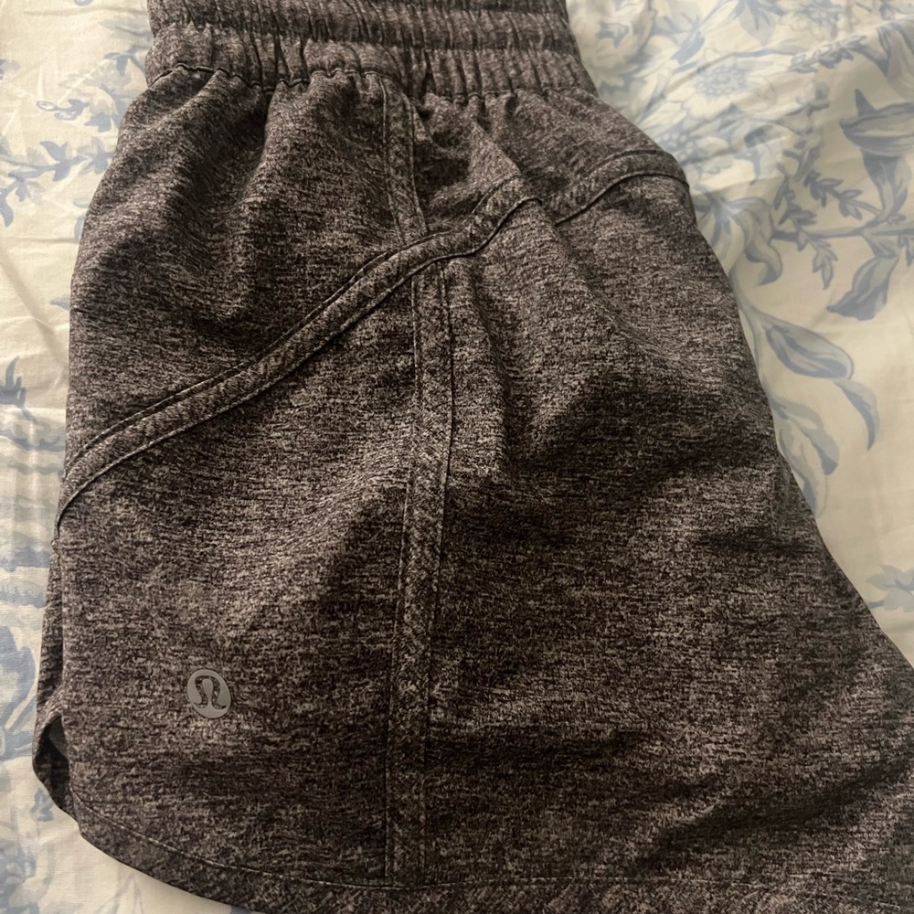 Size 4 Gray Lululemon Shorts